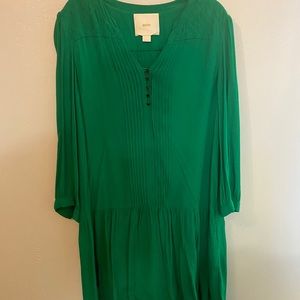 Green Anthropologie Dress